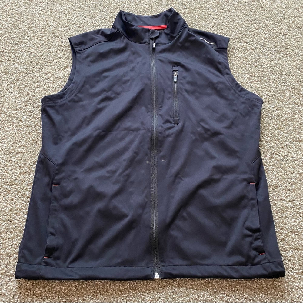 PING Collection Hydro Pro Dynamics Classic Black Zip Vest